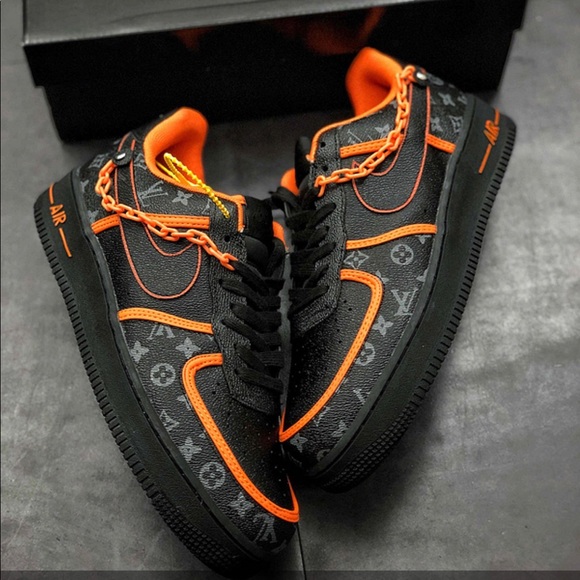 ❌SOLD OUT❌Customized Louis Vuitton AirForces - Picture 9 of 9